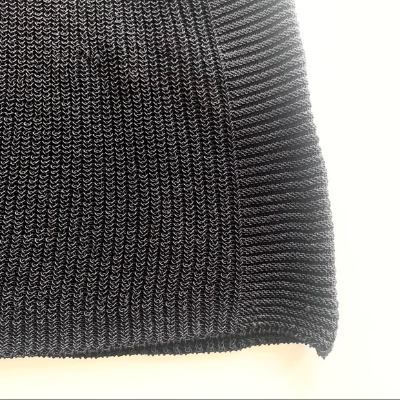 🌸New🌸 Zara Black Sleeveless Knit Sweater Top Sz Small NWT - Picture 5 of 8